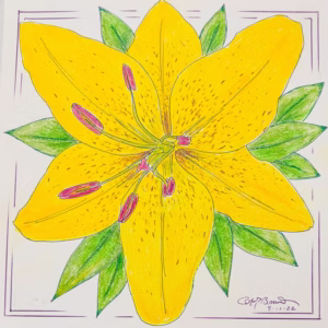 Yellow flower